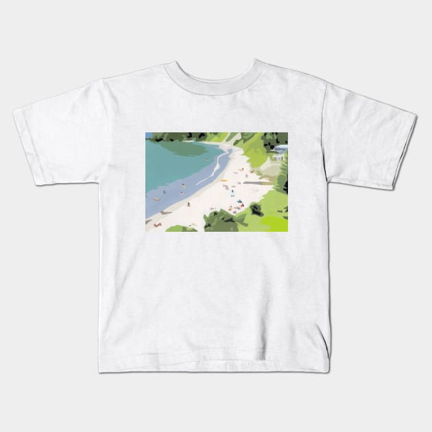 Tiltshift Kids T-Shirt by HeloBirdie